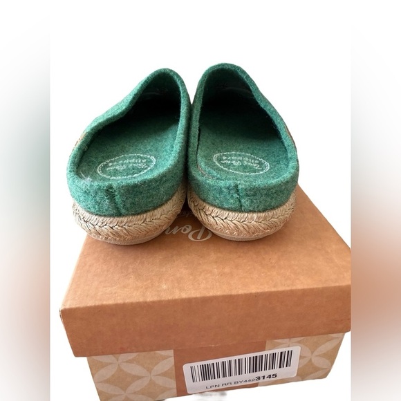 NIB Toni Pons Women’s Miri Slippers in Noel in Green in size 36 or US 5.5-6 - Picture 5 of 7